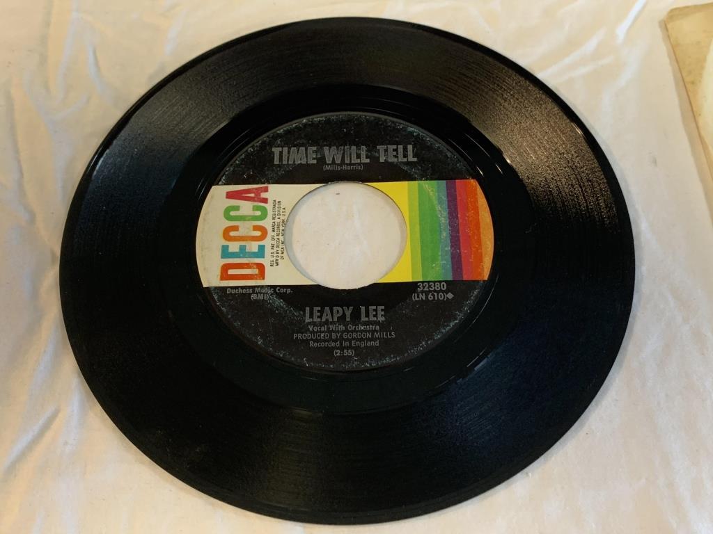 LEAPY LEE Little Arrows/Time Will Tell 45 RPM 1968