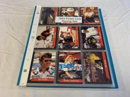 1993 NASCAR Finish Line 170 Cards Cards Set