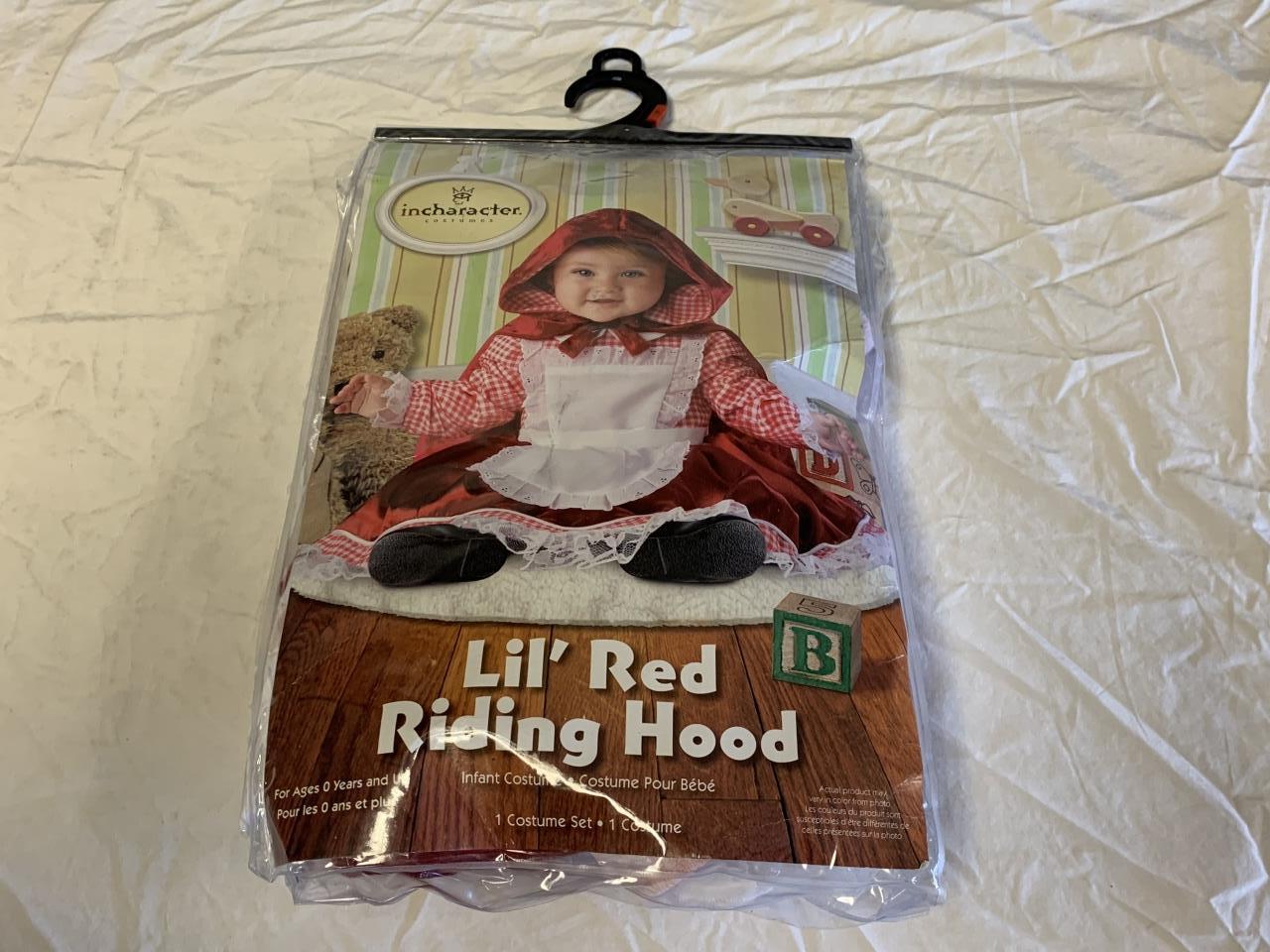 LIL RED RIDING HOOD Infant Costume NEW