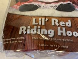 LIL RED RIDING HOOD Infant Costume NEW