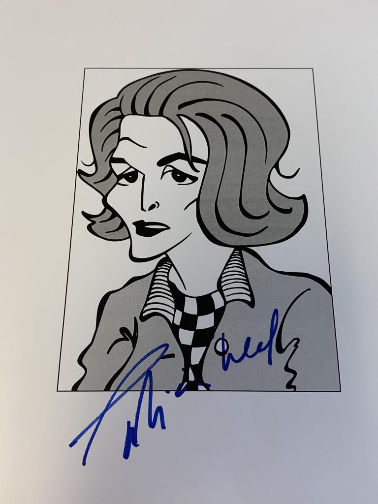 PATRICIA NEAL Autograph Marshall Kaplan Print COA