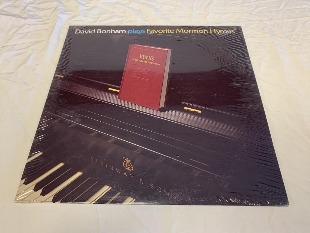 DAVID BONHAM Favorite Mormon Hymns 1978 Album SEAL