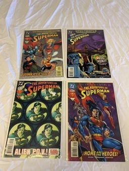 Lot of 16 SUPERMAN The Adventures Of DC Comics