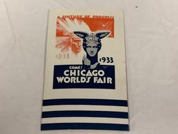 Original 1933 Chicago World's Fair memorabilia