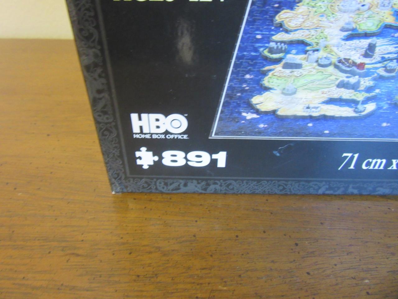 Game of Thrones 4D 891 Piece Puzzle