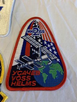 Lot of 3 NASA Patches NEW