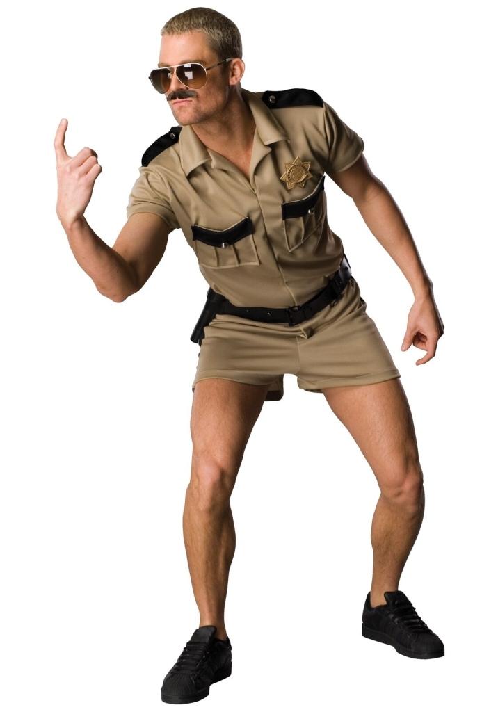 RENO 911 LT DANGLE Adult Costume Size Standard NEW