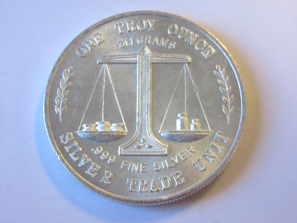 .999 Silver 1oz Silver Trade Unit