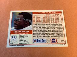 ERIC DICKERSON 1989 Proset Football Card