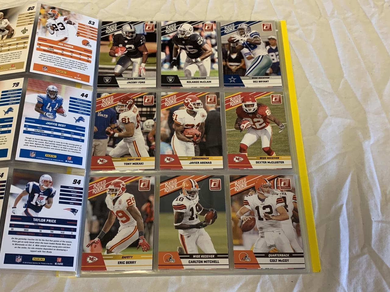 Lot of 63 STARS & ROOKIES Football Cards