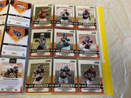 Lot of 63 STARS & ROOKIES Football Cards