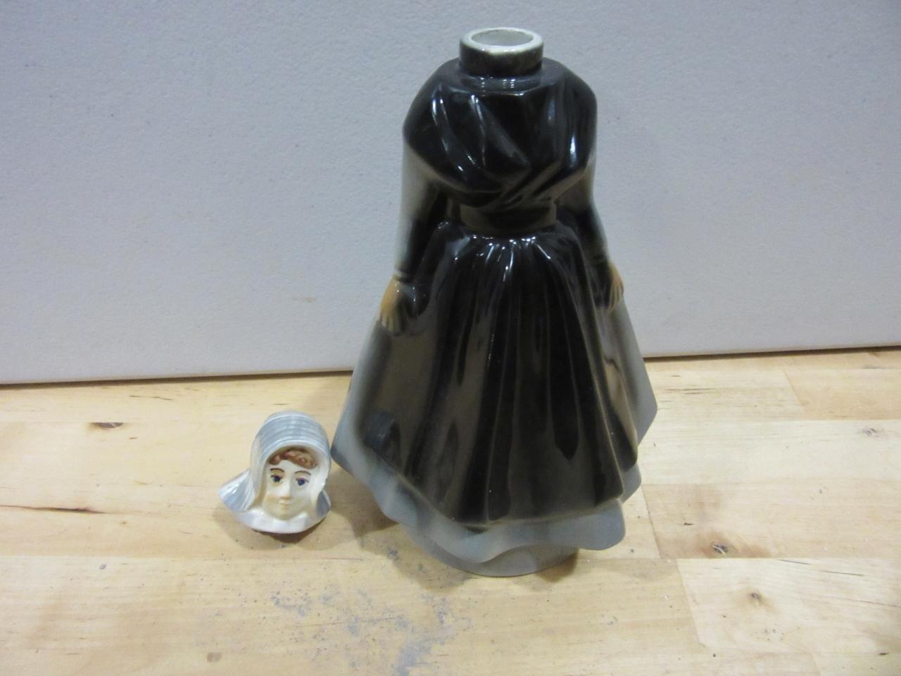 Kraus 1970 Old Style Colony Winery Woman Decanter