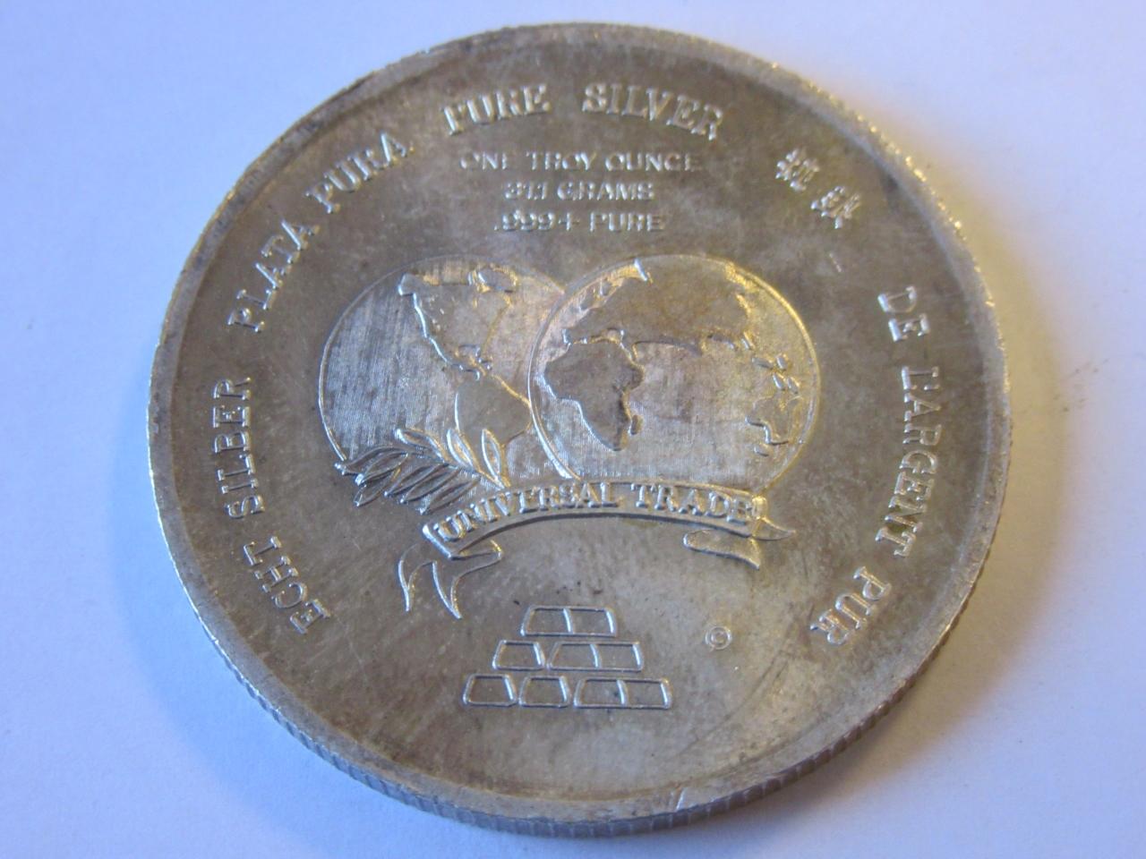 1974 .999 Silver 1oz Silver Bullion Exchange