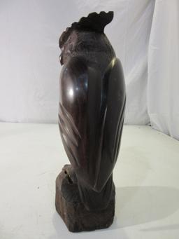 Carved Ironwood Owl