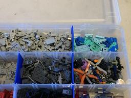 Bin Full of Kre-o Building Pieces and parts