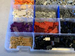 Bin Full of Kre-o Building Pieces and parts