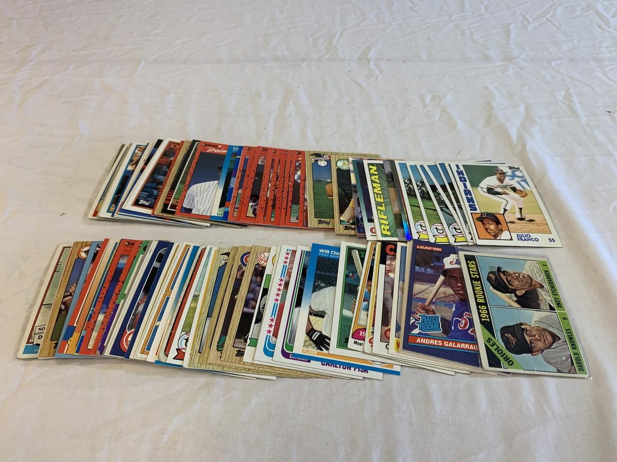 Lot of 100 Baseball Cards STARS