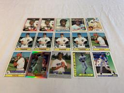 Lot of 100 Baseball Cards STARS