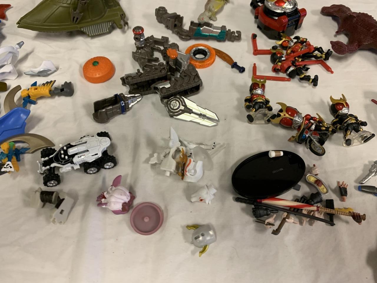 Lot of Action Figures Toys and More