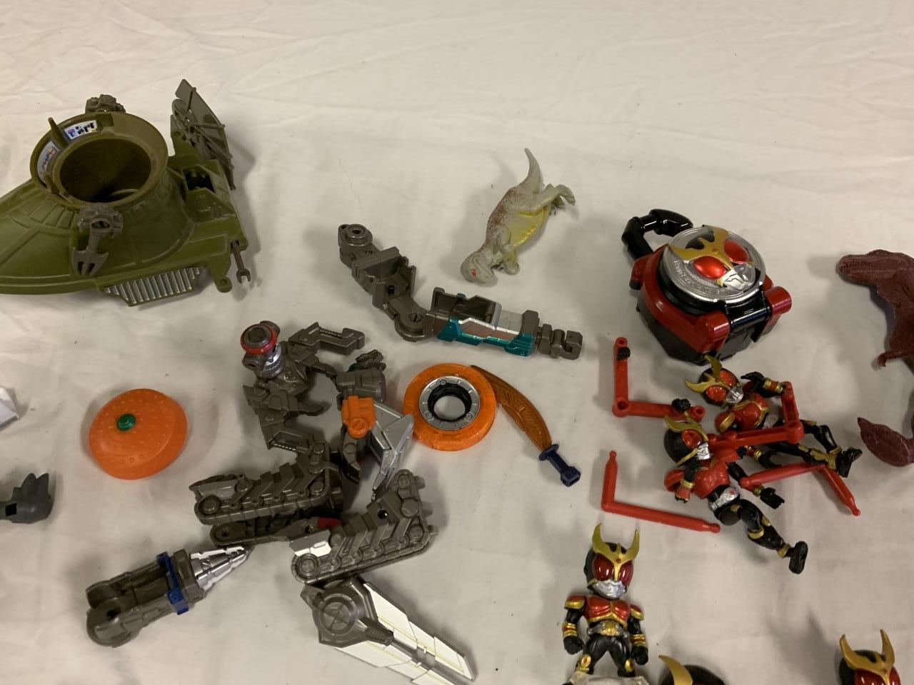 Lot of Action Figures Toys and More