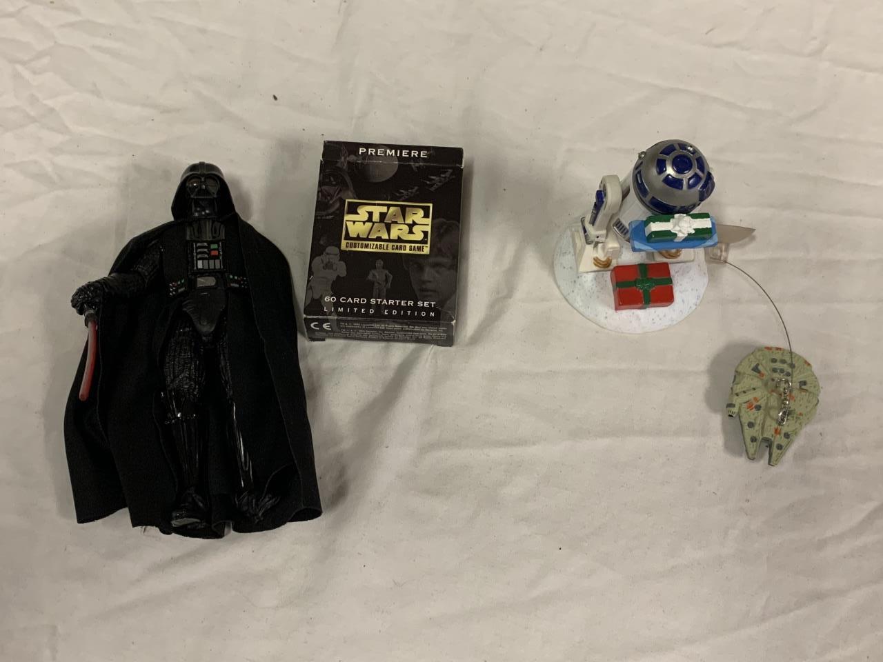 Star Wars Darth Vader Action Figure & R2D2