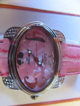 Activa Swiss Pink Watch Swiss Register 495494