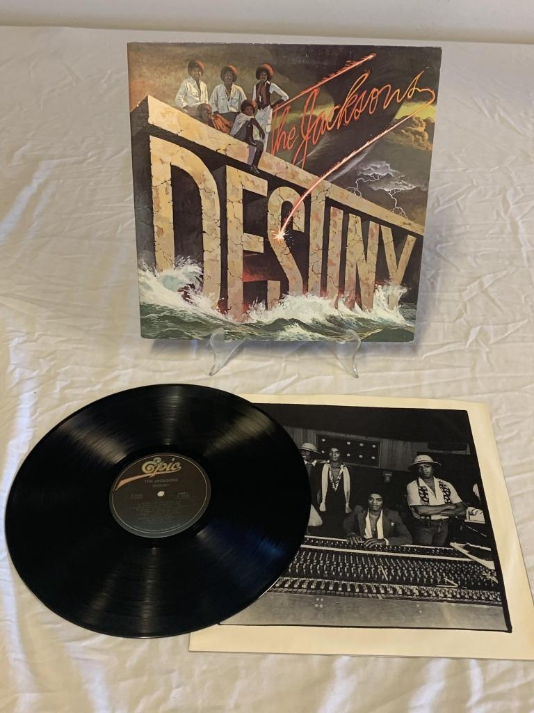 THE JACKSONS Destiny  LP Album Record 1978 Epic