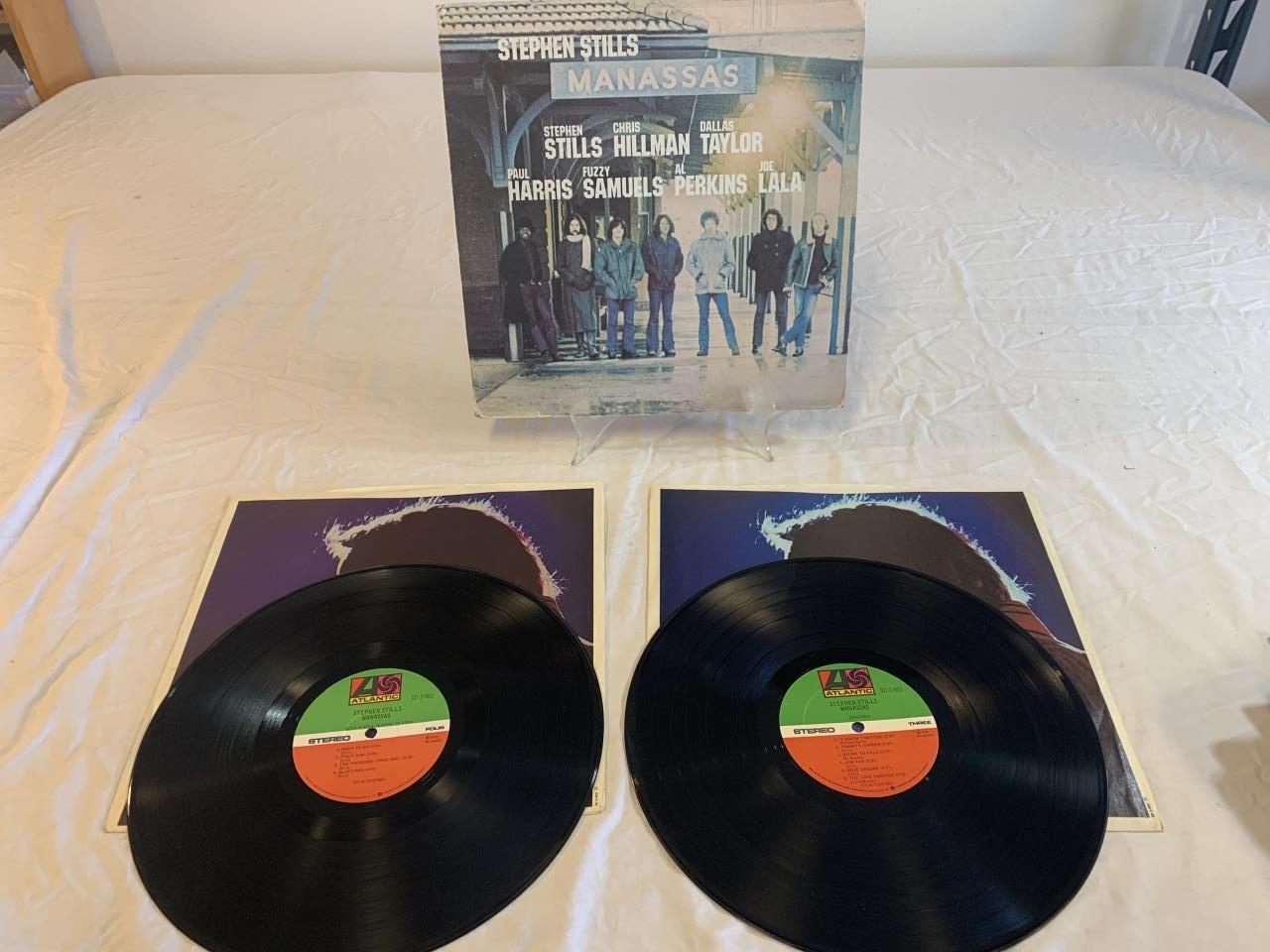 STEPHEN STILLS Manassas 2X LP Album Record 1978