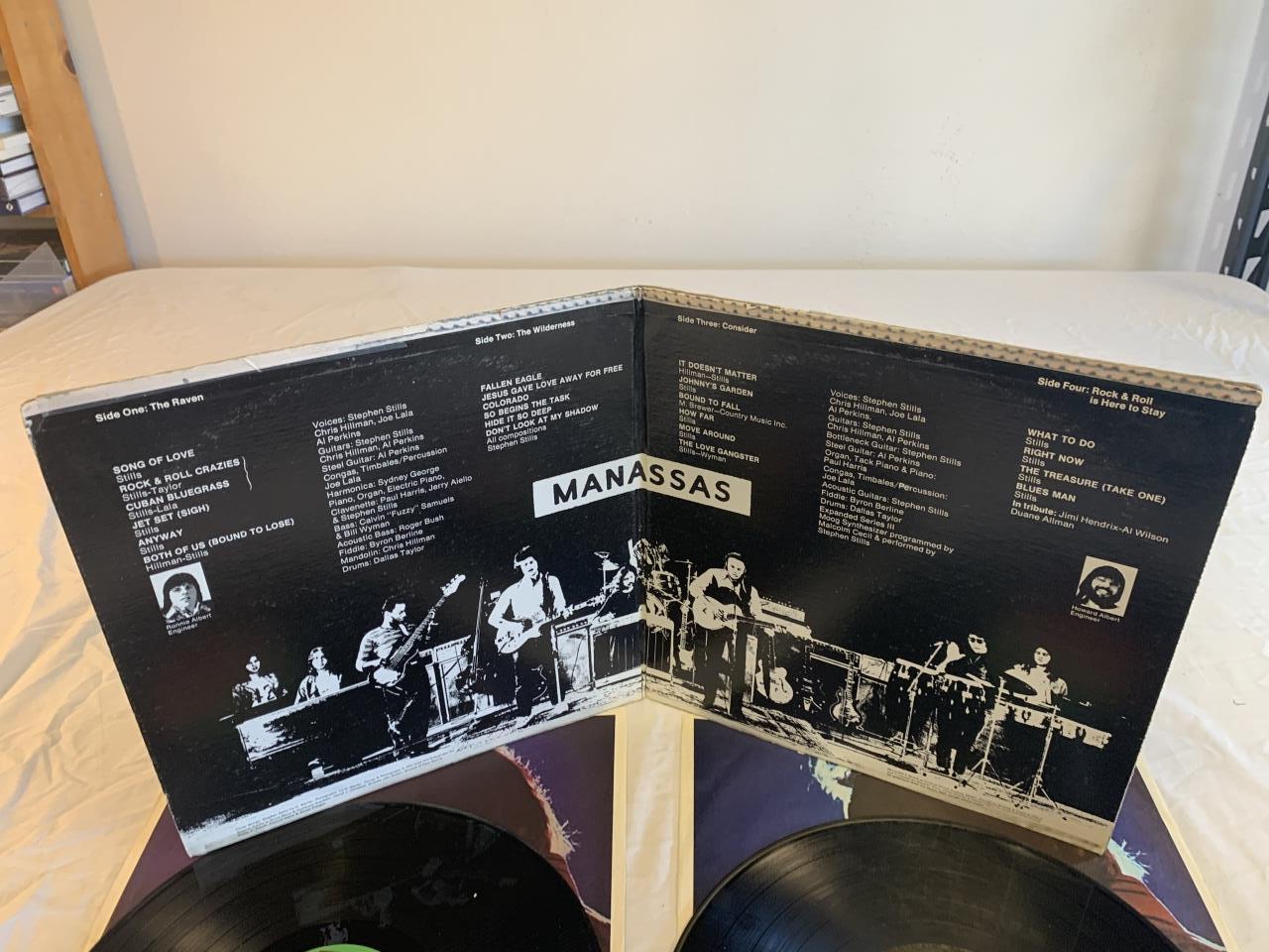 STEPHEN STILLS Manassas 2X LP Album Record 1978