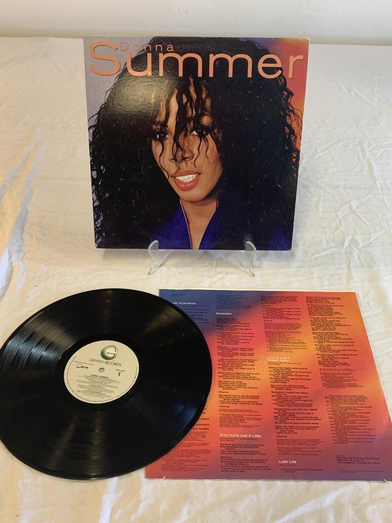 DONNA SUMMER Self Titled LP Album Record 1982