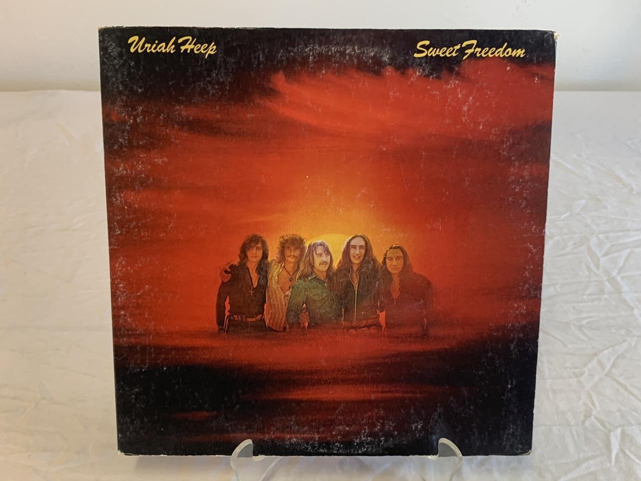 URIAH HEEP Sweet Freedom LP Album Record 1973