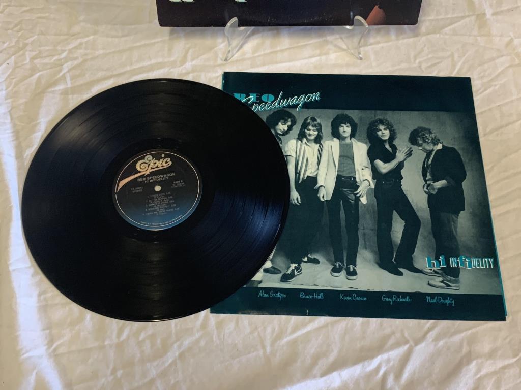 REO SPEEDWAGON Hi Infidelity LP Album Record 1980