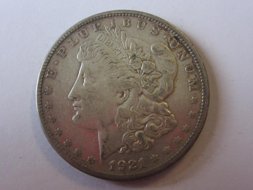 1921-S .90 Silver Morgan Dollar