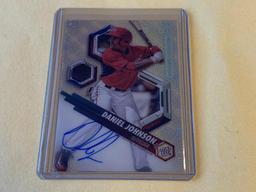 DANIEL JOHNSON 2018 Bowman High Tek AUTOGRAPH Card