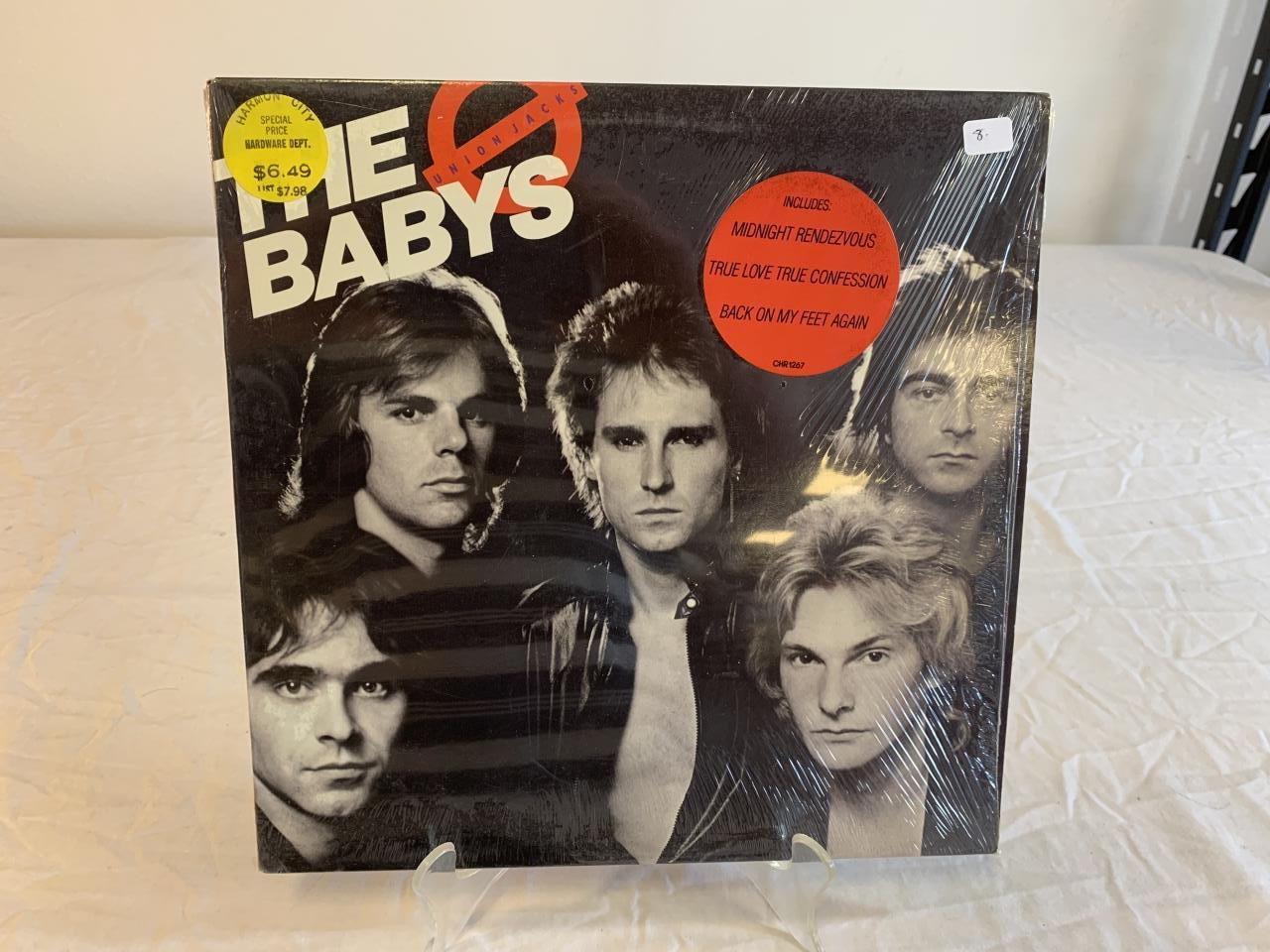 THE BABYS Union Jacks LP Album Record 1980