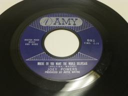 JOEY POWERS Midnight Mary 45 RPM Record 1963