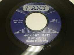 JOEY POWERS Midnight Mary 45 RPM Record 1963