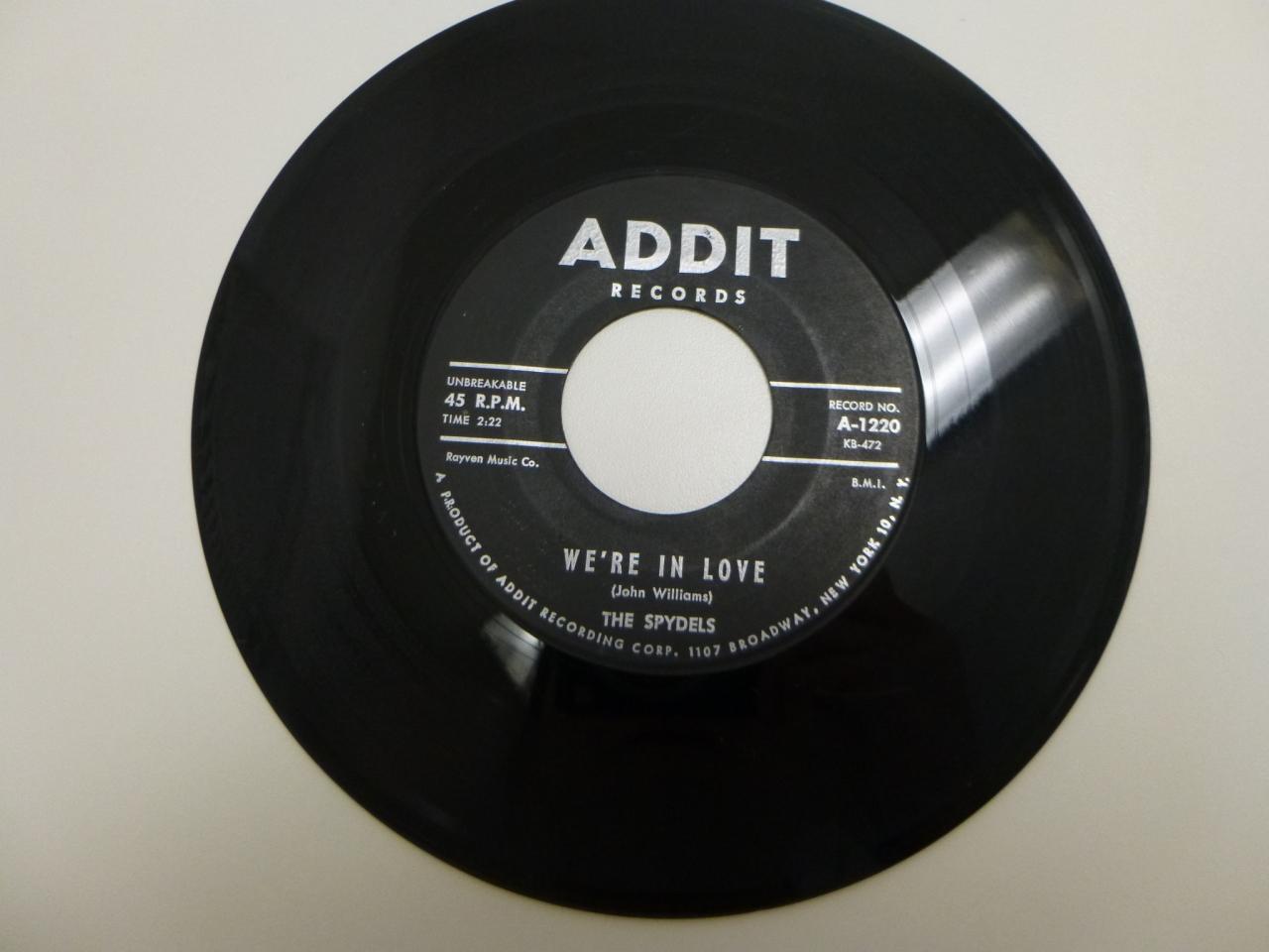 THE SPYDELS Big Mc Goon 45 RPM Record 1960
