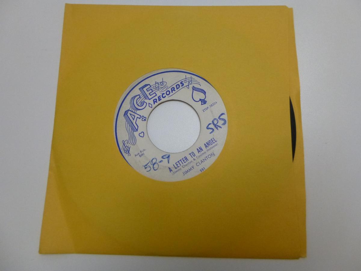 JIMMY CLANTON A Letter To An Angel 45 RPM Record 1