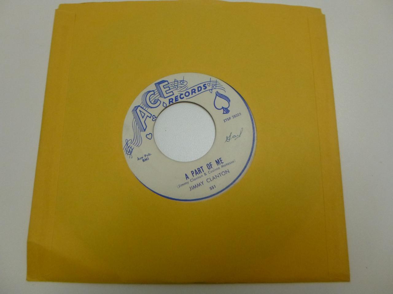 JIMMY CLANTON A Letter To An Angel 45 RPM Record 1