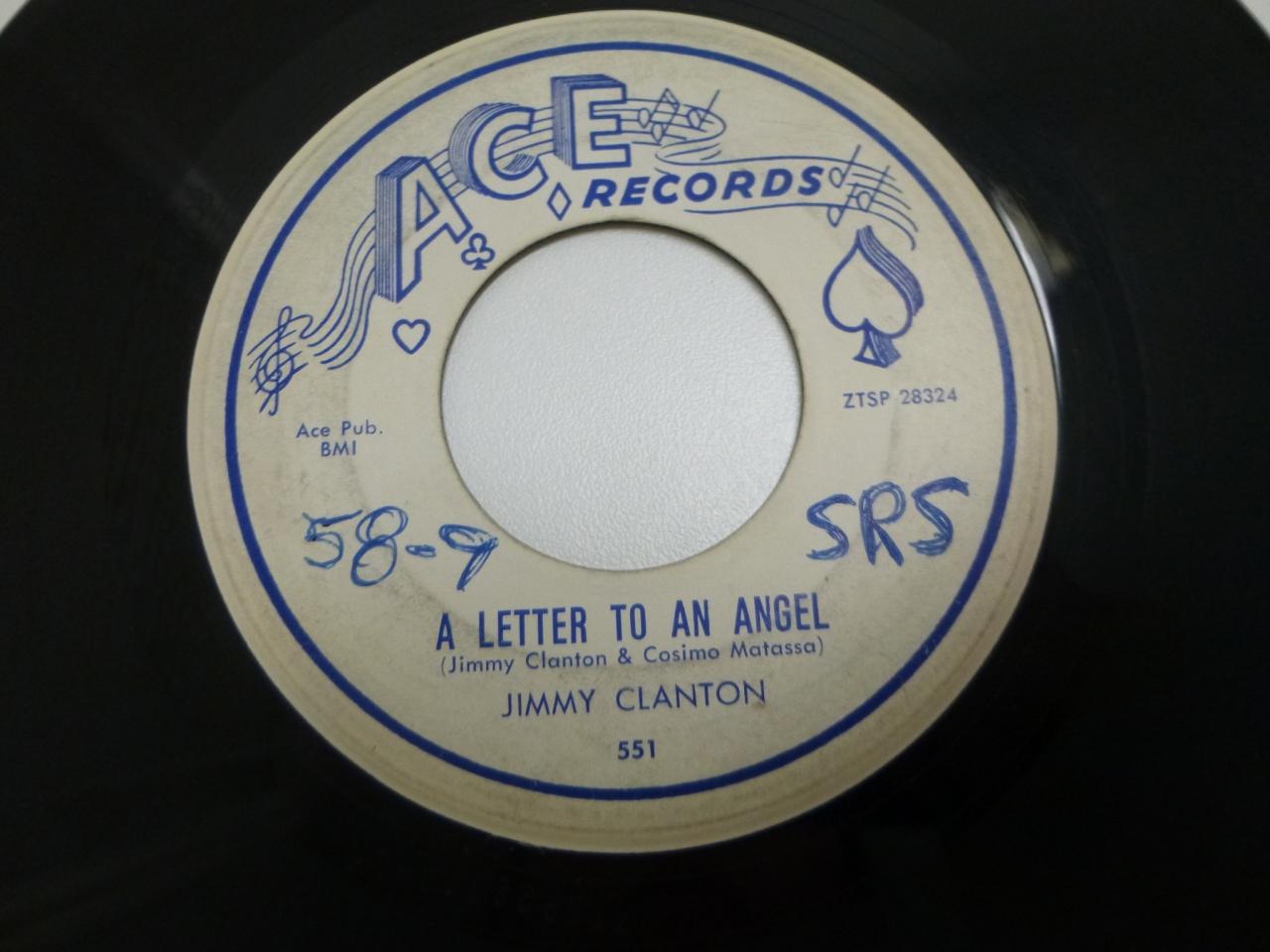 JIMMY CLANTON A Letter To An Angel 45 RPM Record 1