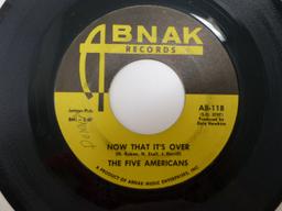 THE FIVE AMERICANS Western Union 45 RPM Record 196