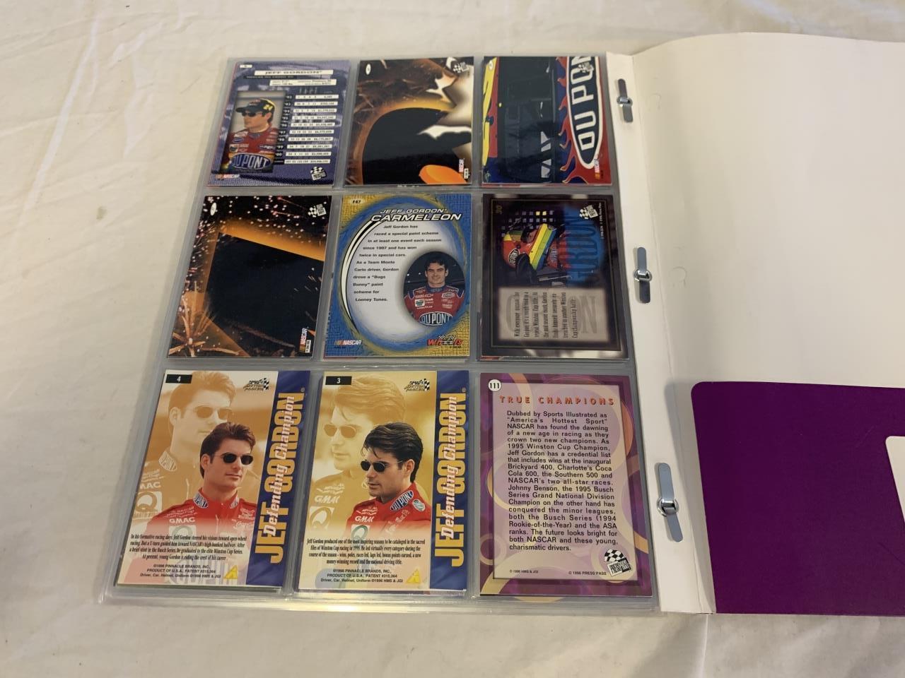 Lot of 45 Assorted NASCAR Cards-STARS