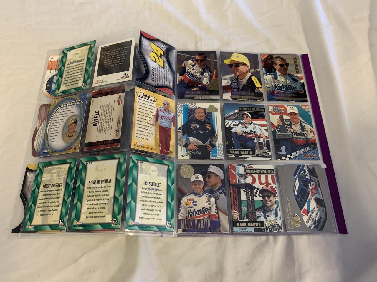 Lot of 45 Assorted NASCAR Cards-STARS