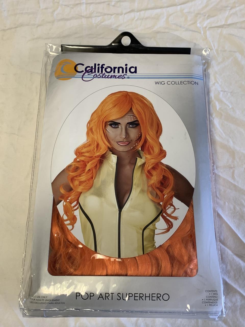 POP ART SUPERSTAR Costume Wig NEW