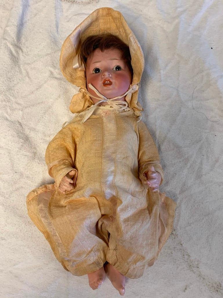 Antique German Revalo Bisque 11" Doll