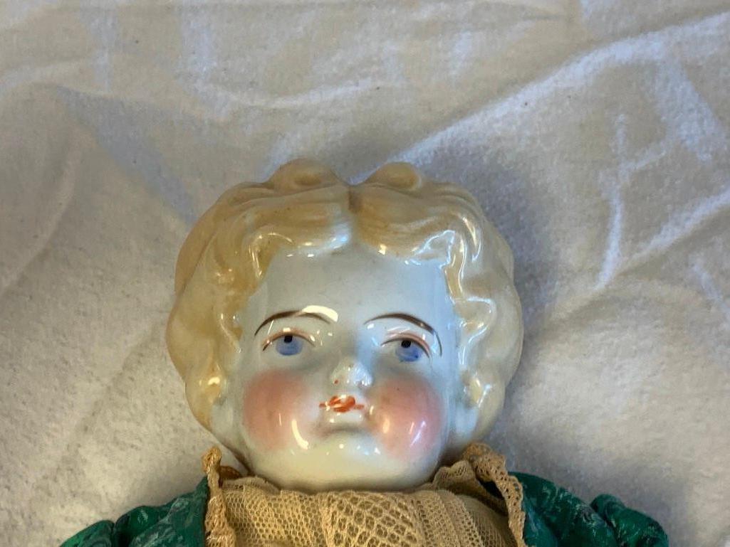 Antique 1905 China Head 24" Doll with Stuff Body