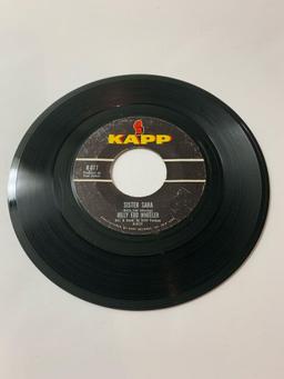 Billy Edd Wheeler ?? Sister Sara / Ode To The Little Brown Shack Out Back 45 RPM 1964 Record