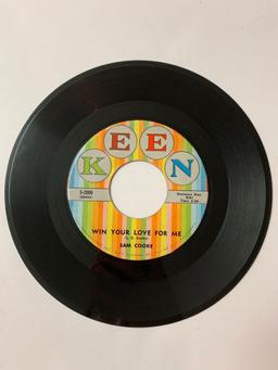 Sam Cooke ?? Win Your Love For Me 45 RPM 1958 Record