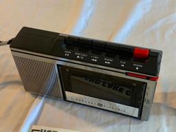 Vintage GE General Electric Compact Cassette Player Recorder Model 3-530